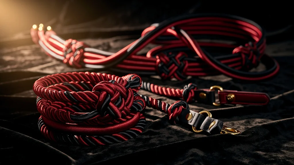 Bondage - visual guide for couples exploring bondage activities safely